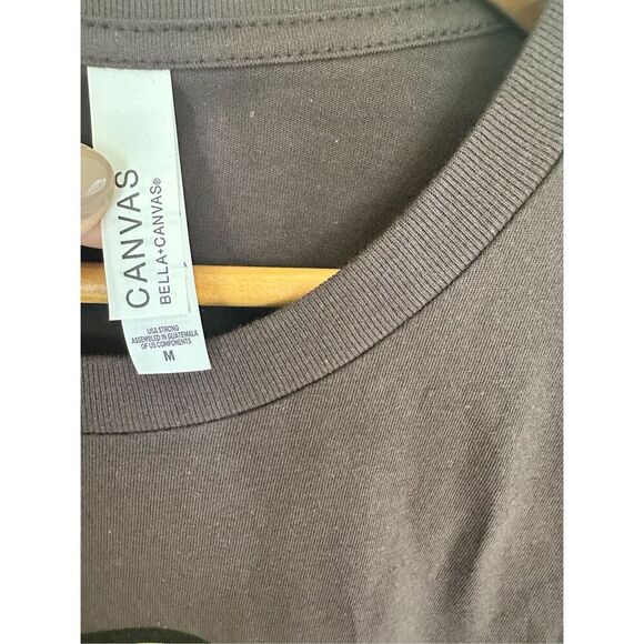 San Diego Padres Baseball Club Yellow Black Brown Short Sleeve Tee Size Medium - Picture 3 of 3